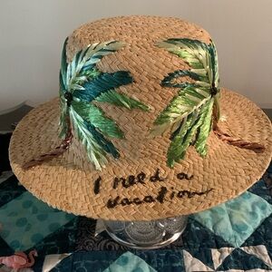 Kate spade I need a vacation hat